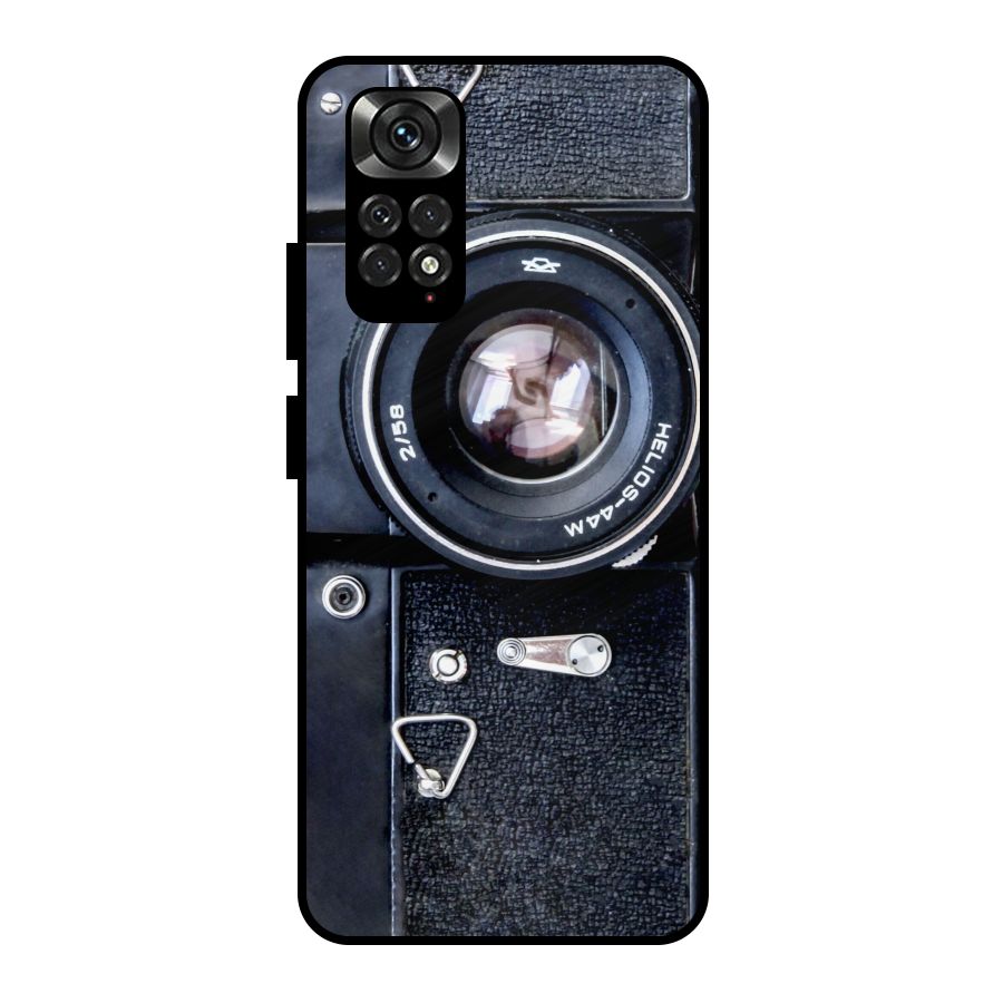 Classic Camera Metal Back Case for Redmi Note 11 Pro Plus 5G