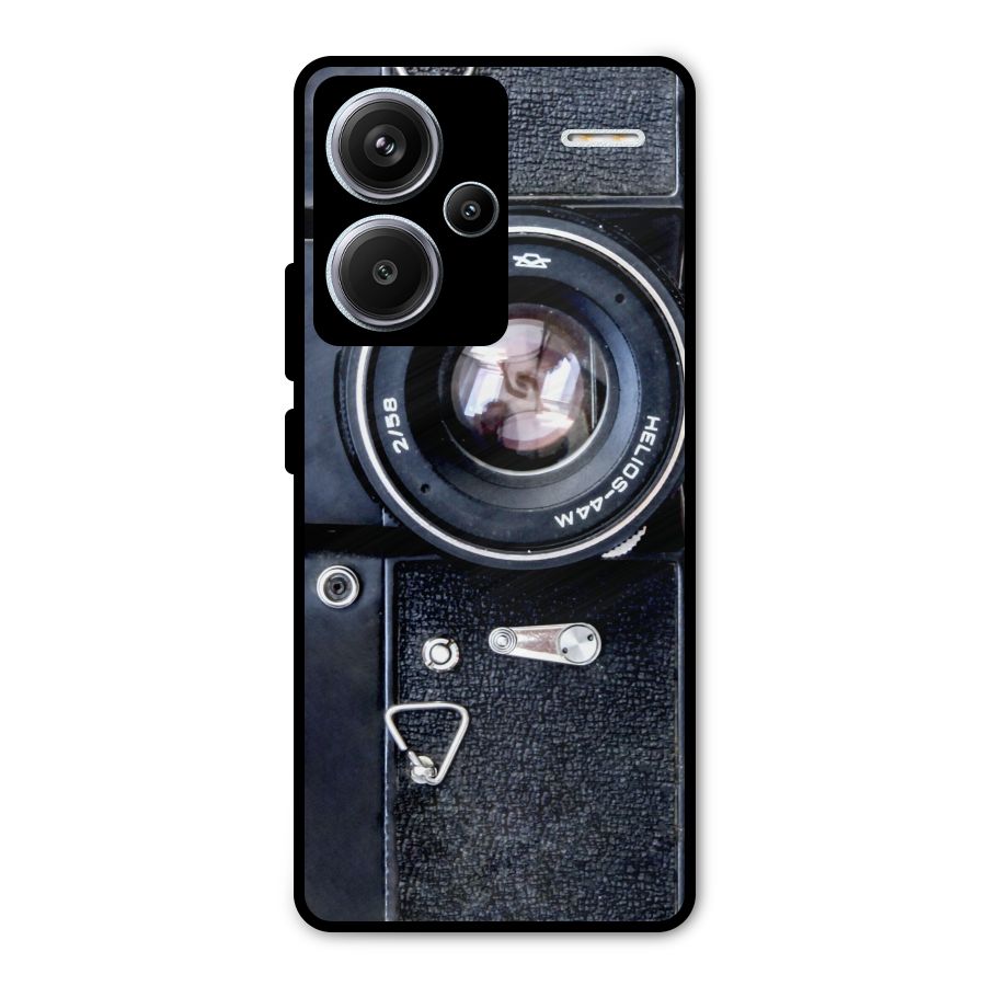 Classic Camera Metal Back Case for Redmi Note 13 Pro Plus