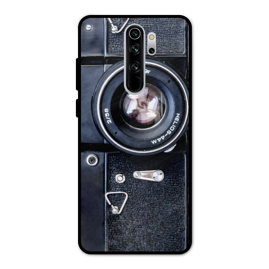 Classic Camera Metal Back Case for Redmi Note 8 Pro