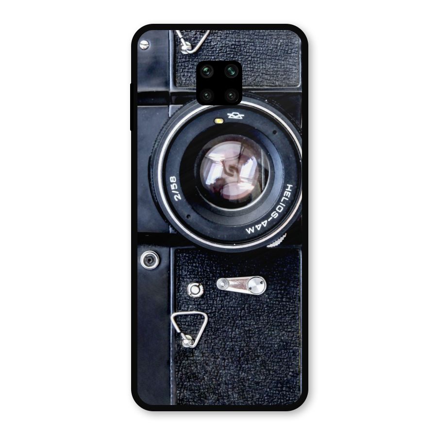 Classic Camera Metal Back Case for Redmi Note 9 Pro