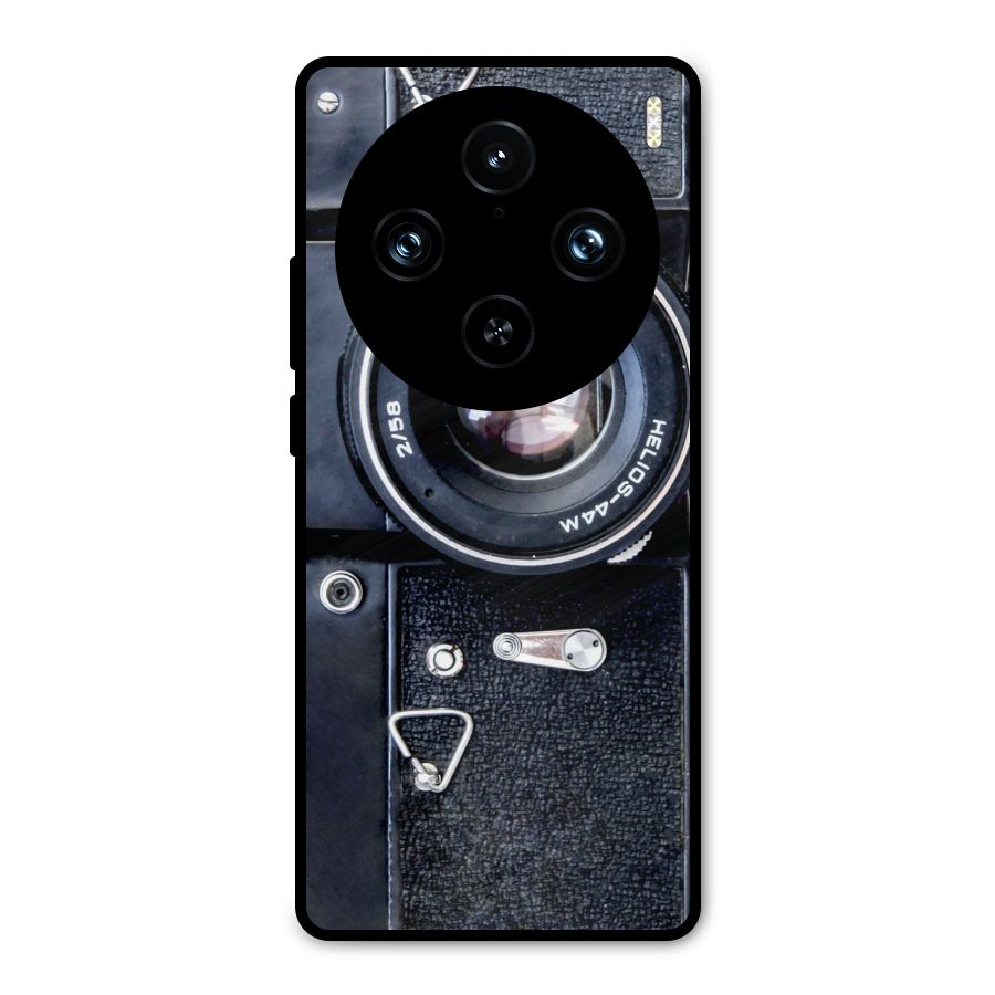 Classic Camera Metal Back Case for Vivo X100 Pro
