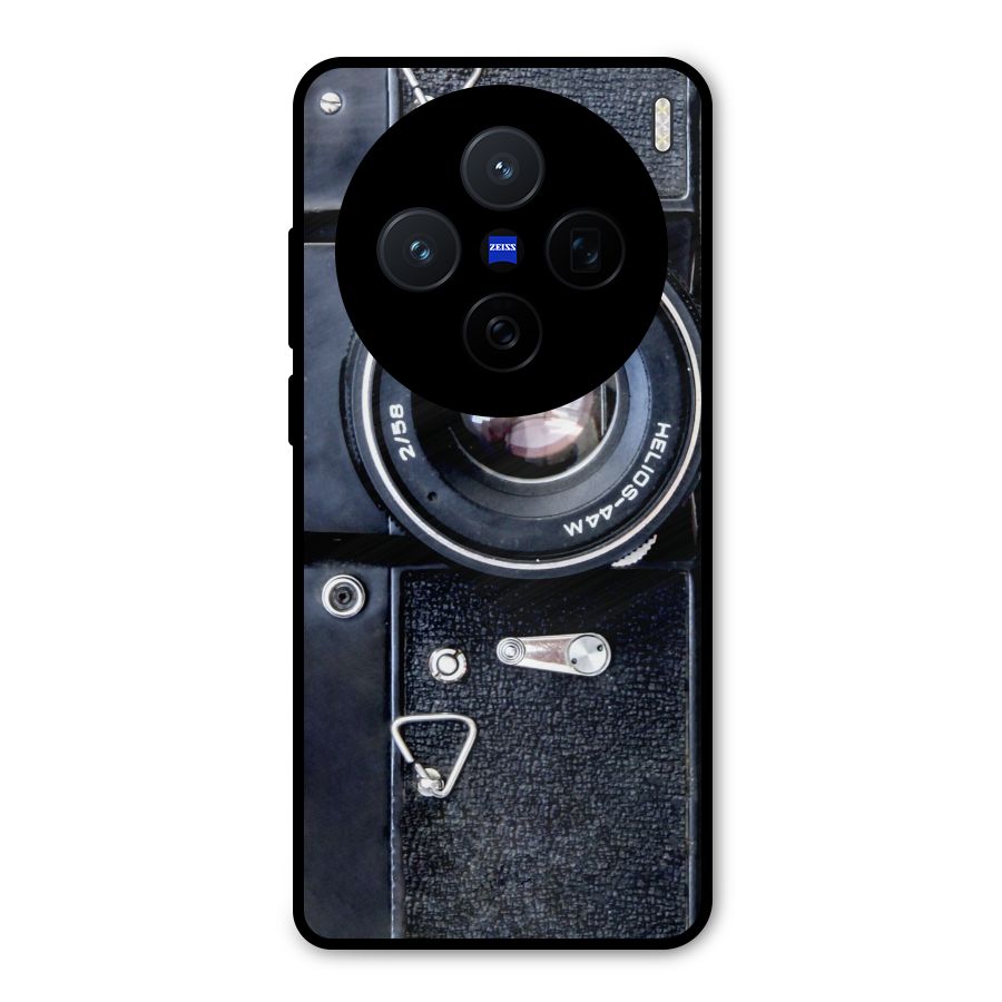 Classic Camera Metal Back Case for Vivo X200
