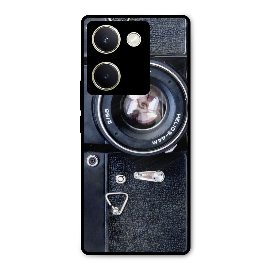 Classic Camera Metal Back Case for Vivo Y200 Pro