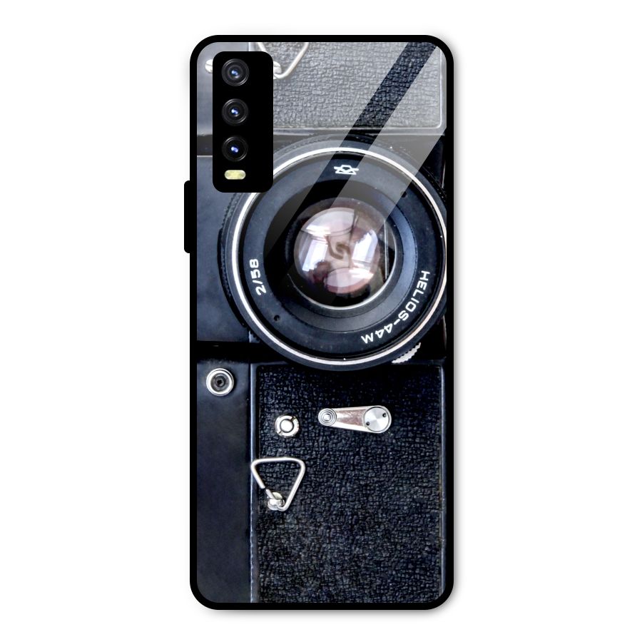 Classic Camera Metal Back Case for Vivo Y20t