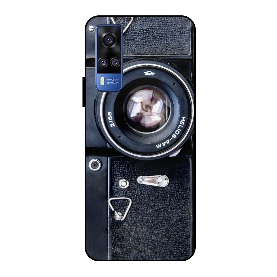 Classic Camera Metal Back Case for Vivo Y51