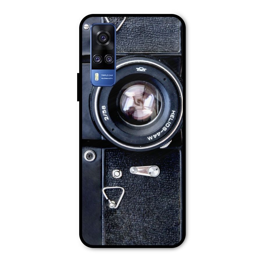 Classic Camera Metal Back Case for Vivo Y51A