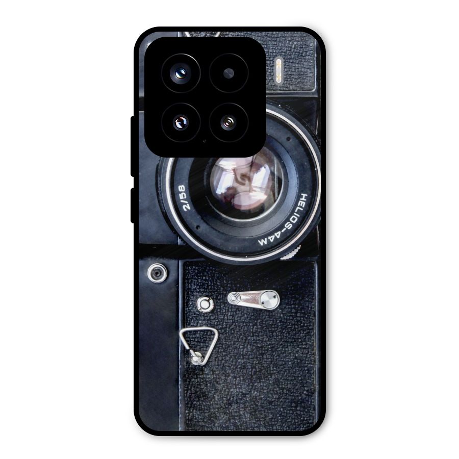 Classic Camera Metal Back Case for Xiaomi 15