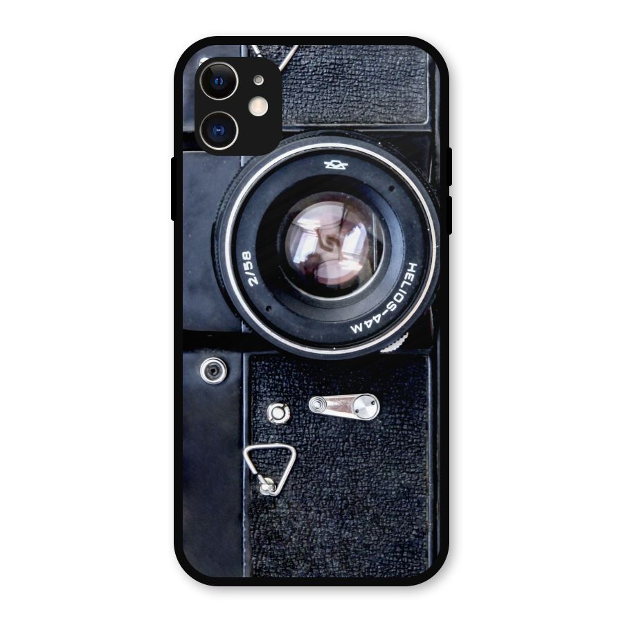 Classic Camera Metal Back Case for iPhone 11