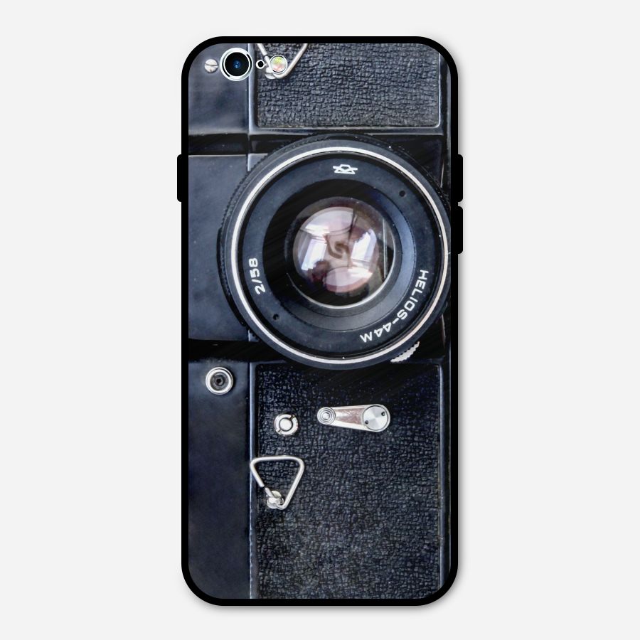 Classic Camera Metal Back Case for iPhone 6 6s