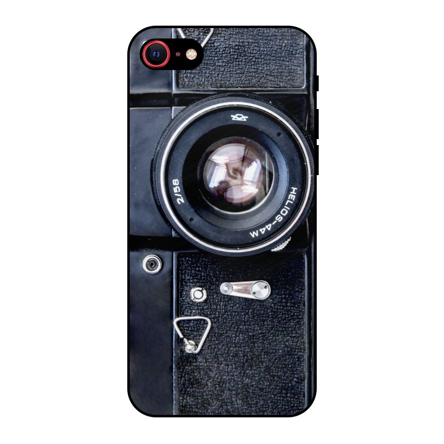 Classic Camera Metal Back Case for iPhone 7