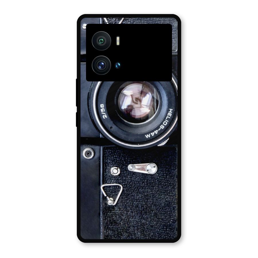 Classic Camera Metal Back Case for iQOO 9 Pro