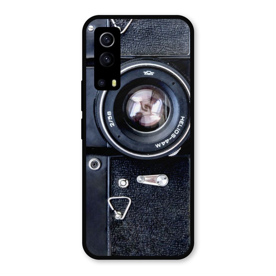 Classic Camera Metal Back Case for iQOO Z3
