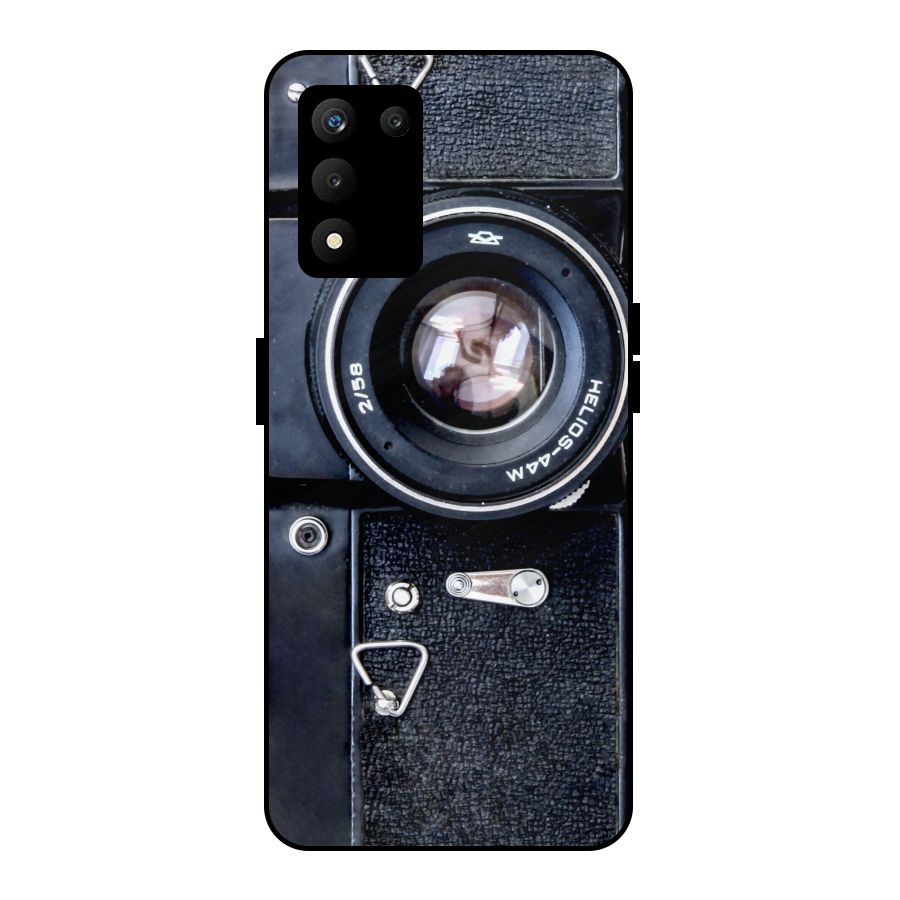Classic Camera Metal Back Case for realme 9 5G SE