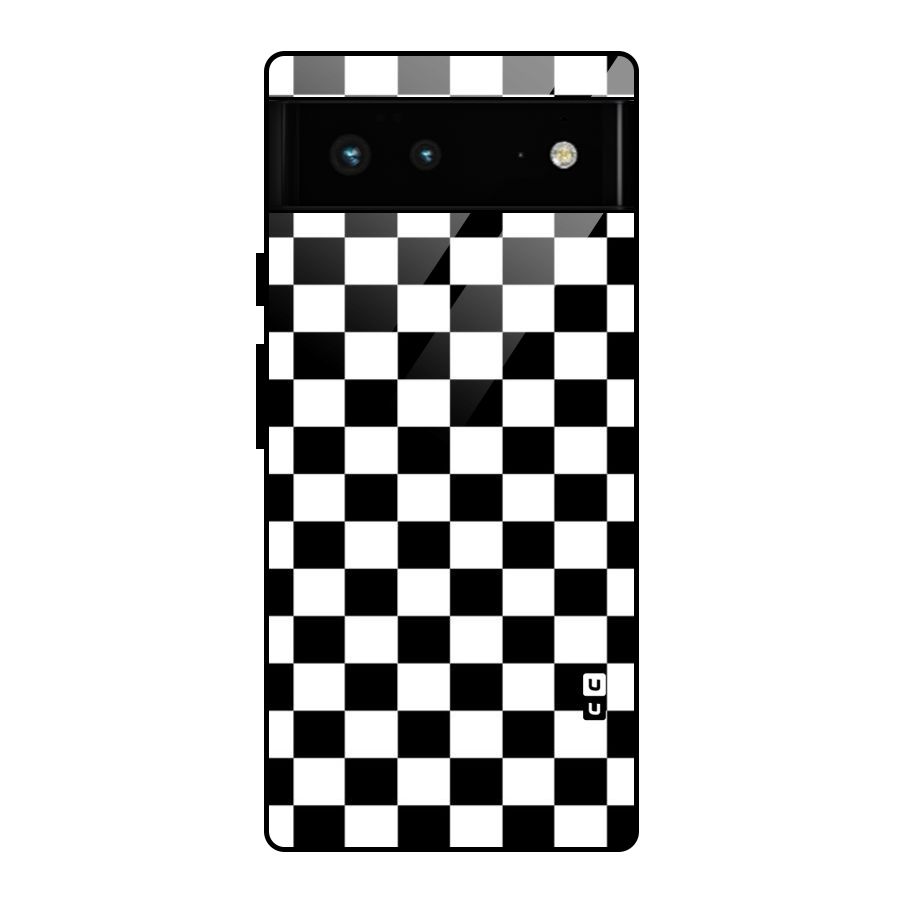 Classic Check Glass Back Case for Google Pixel 6