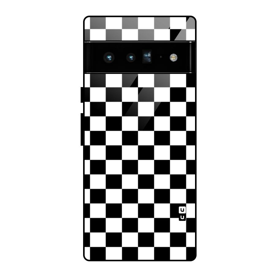 Classic Check Glass Back Case for Google Pixel 6 Pro