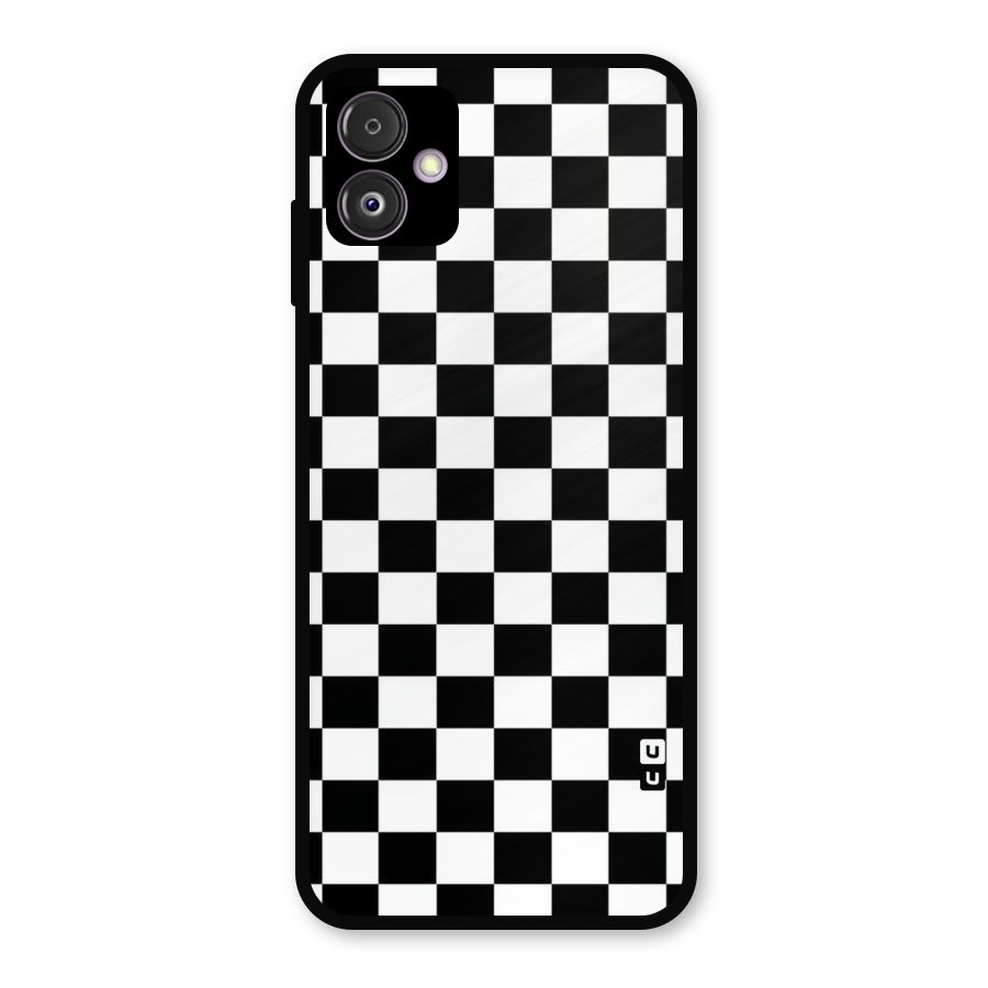 Classic Check Metal Back Case for Galaxy F14