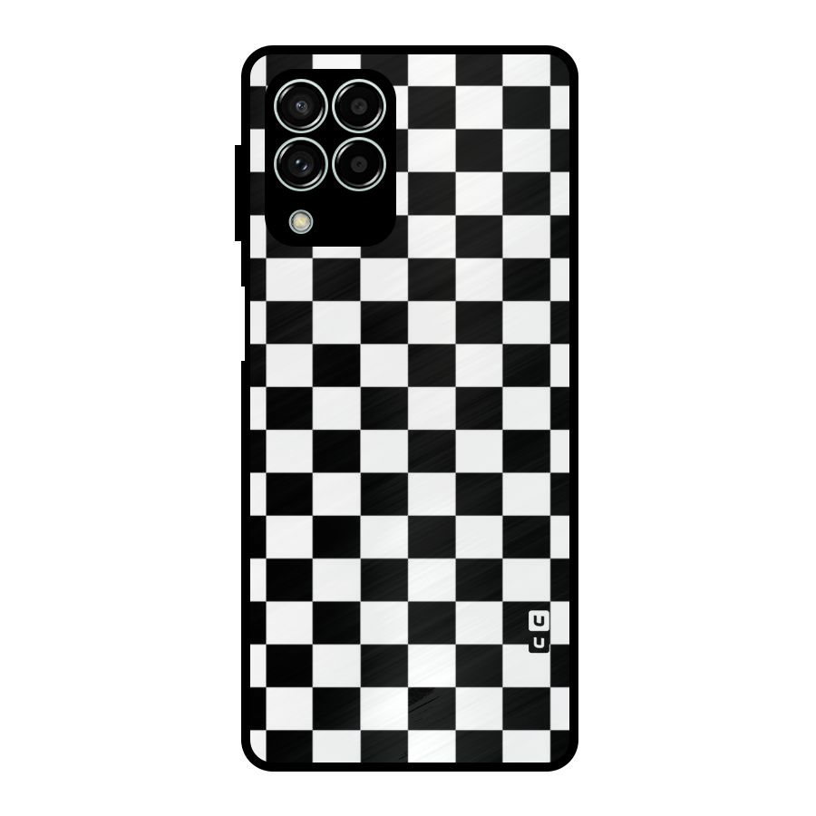 Classic Check Metal Back Case for Galaxy M33