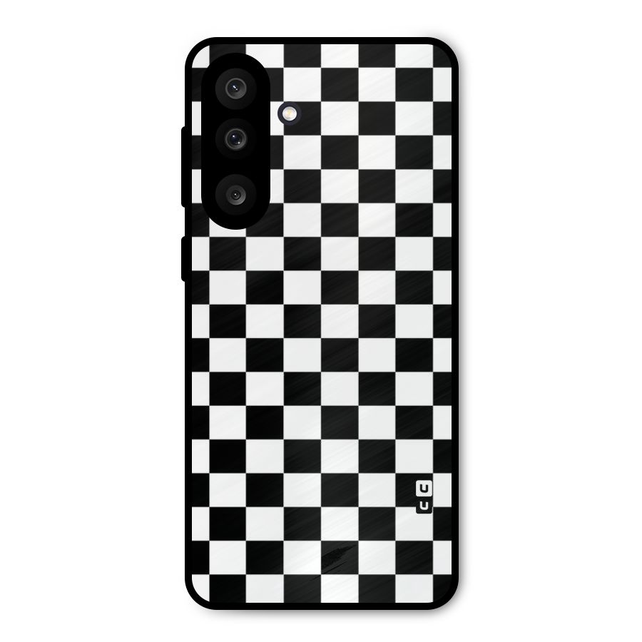 Classic Check Metal Back Case for Galaxy M56