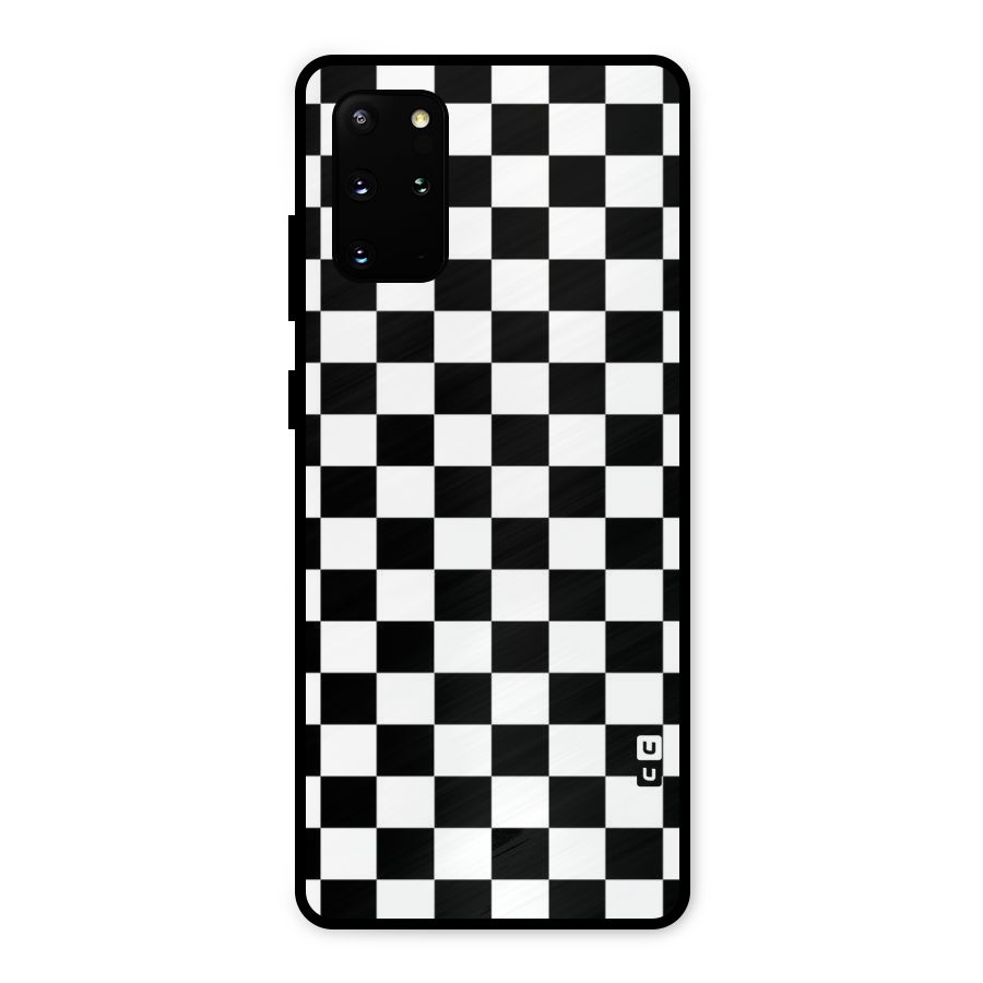 Classic Check Metal Back Case for Galaxy S20 Plus