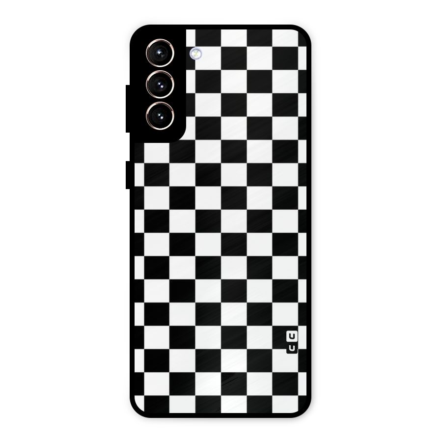 Classic Check Metal Back Case for Galaxy S21 Plus