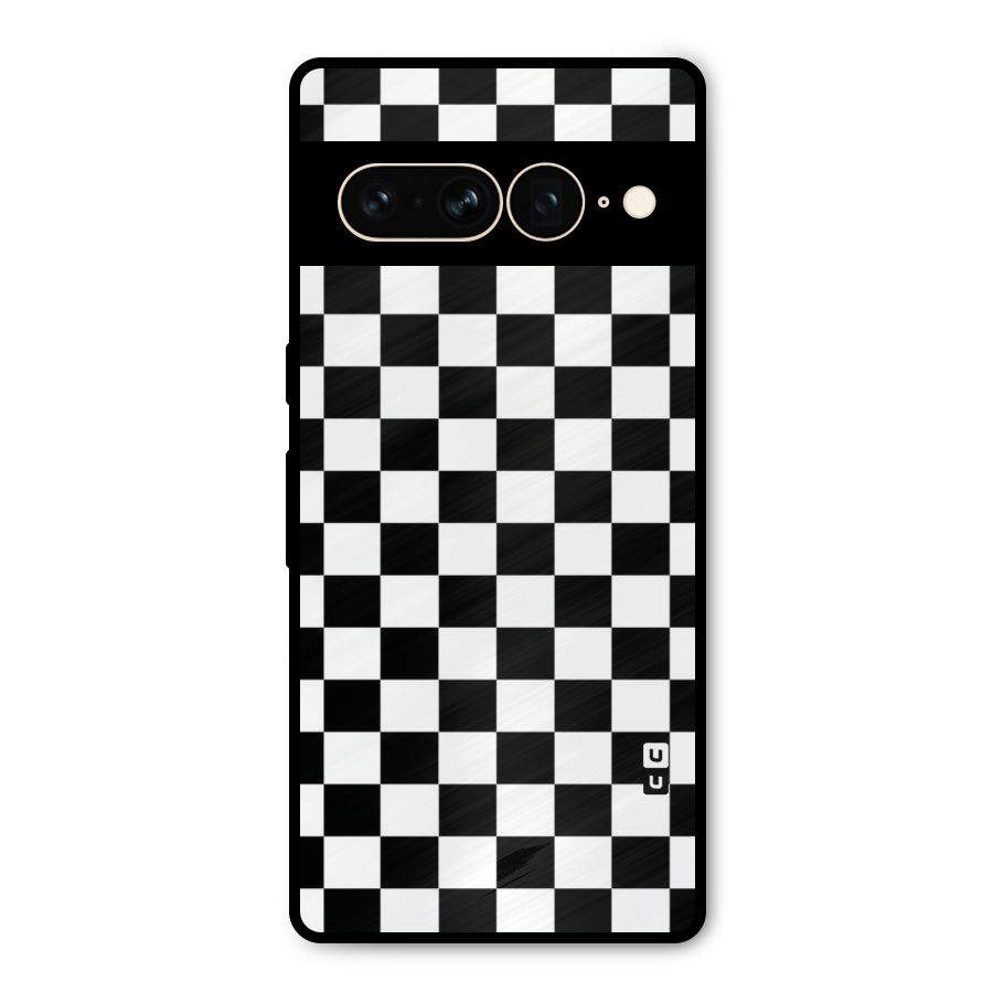 Classic Check Metal Back Case for Google Pixel 7 Pro