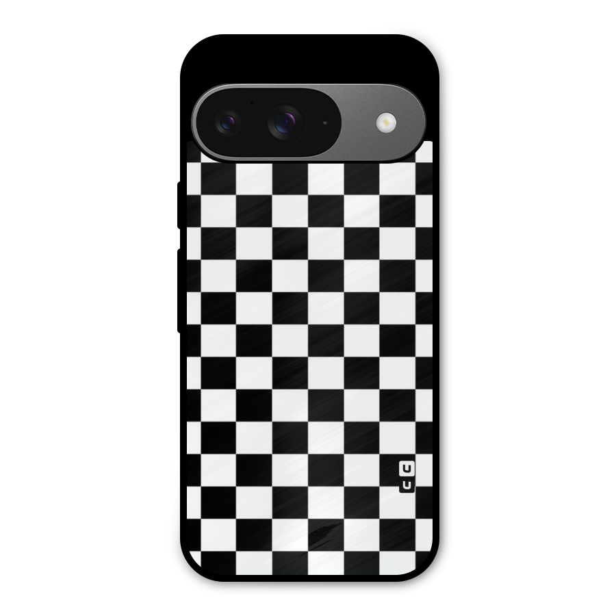 Classic Check Metal Back Case for Google Pixel 9