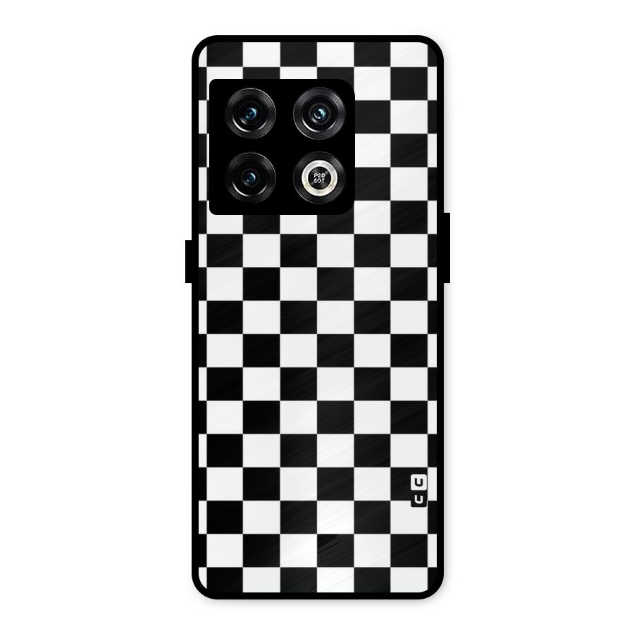 Classic Check Metal Back Case for OnePlus 10 Pro 5G