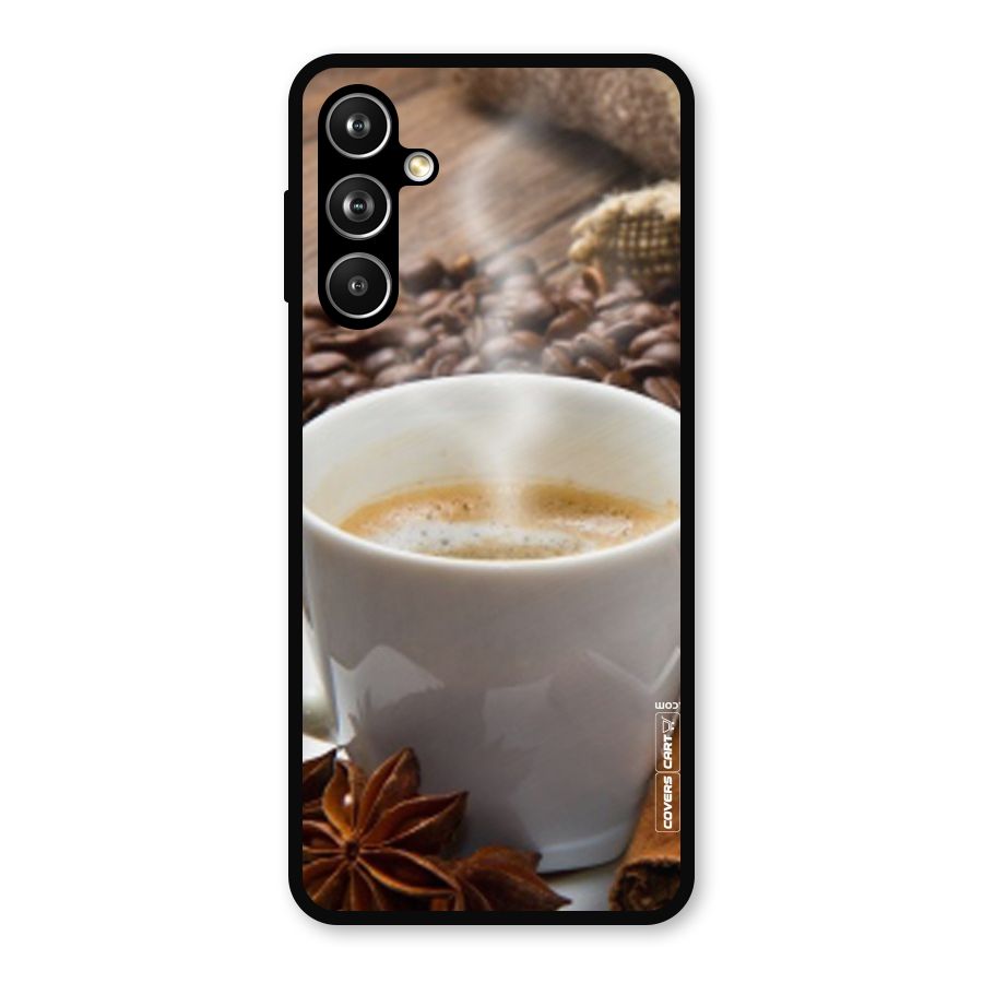 Classic Coffee Beans Metal Back Case for Galaxy F54