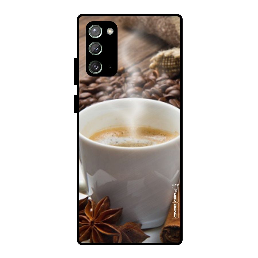 Classic Coffee Beans Metal Back Case for Galaxy Note 20