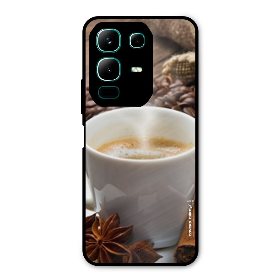 Classic Coffee Beans Metal Back Case for Infinix Note 50x