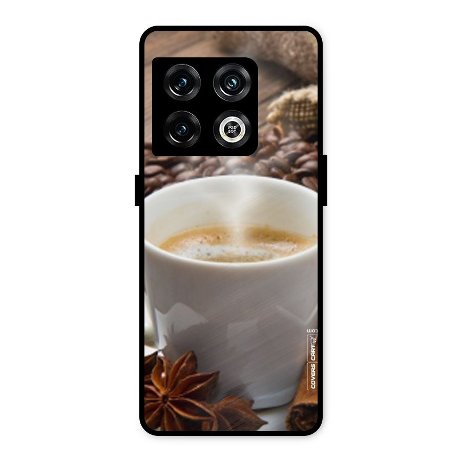 Classic Coffee Beans Metal Back Case for OnePlus 10 Pro 5G