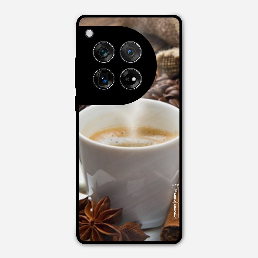 Classic Coffee Beans Metal Back Case for OnePlus 12