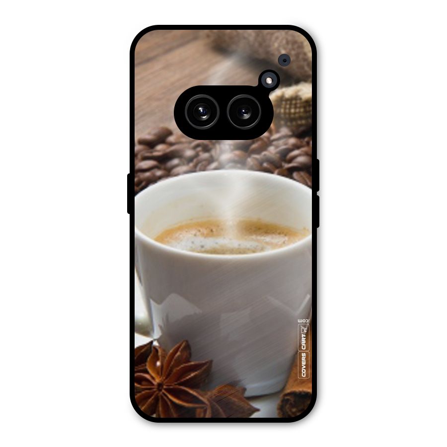 Classic Coffee Beans Metal Back Case for Nothing Phone 2a