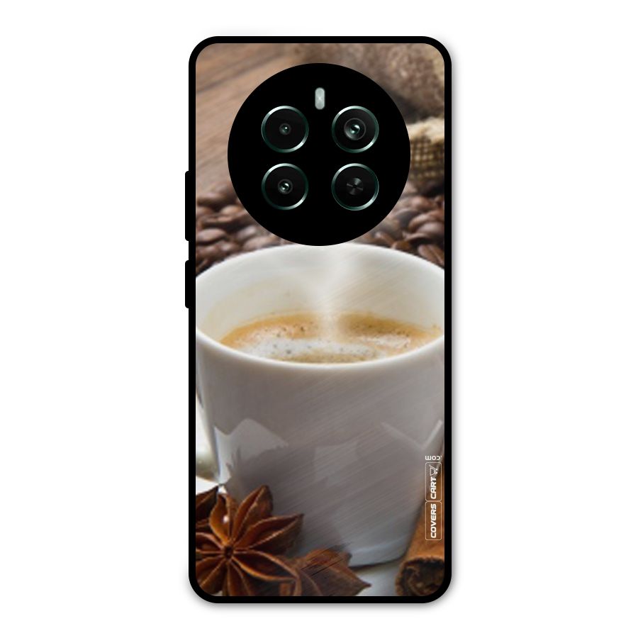 Classic Coffee Beans Metal Back Case for Realme 12 Pro Plus
