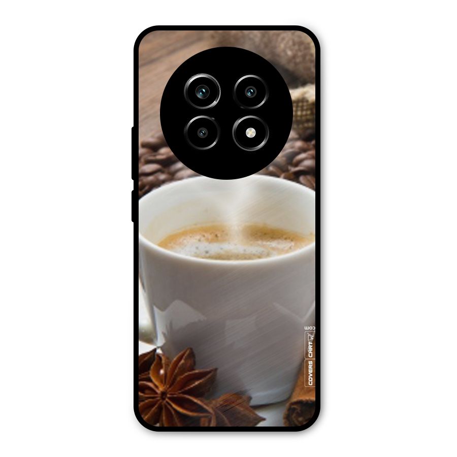 Classic Coffee Beans Metal Back Case for Realme 13 Pro