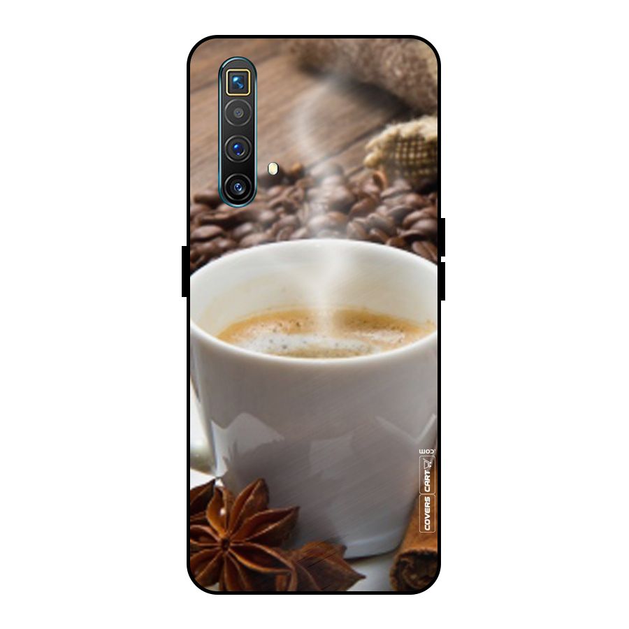 Classic Coffee Beans Metal Back Case for Realme X3 SuperZoom