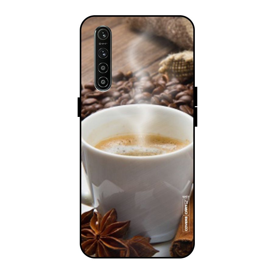 Classic Coffee Beans Metal Back Case for Realme XT