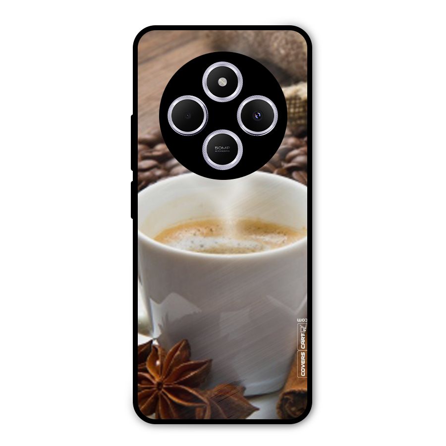 Classic Coffee Beans Metal Back Case for Redmi A4