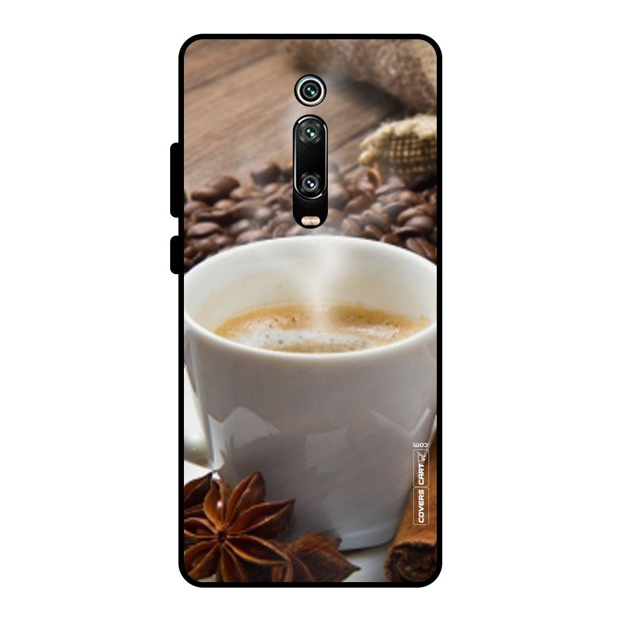 Classic Coffee Beans Metal Back Case for Redmi K20