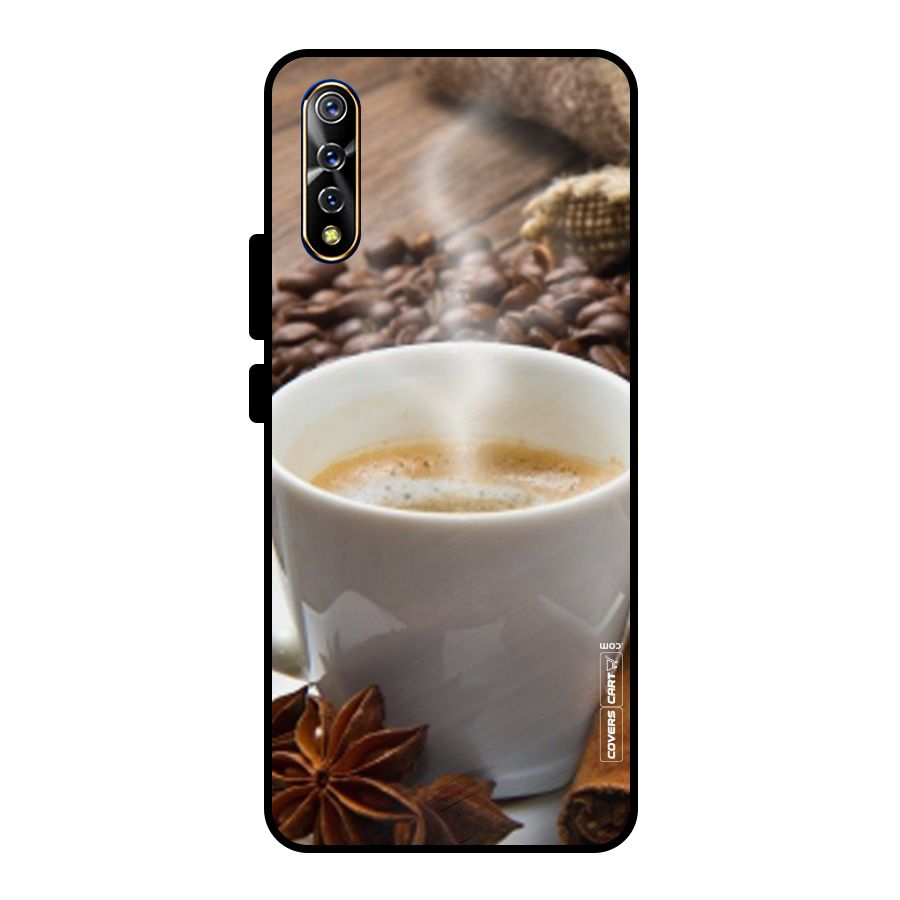 Classic Coffee Beans Metal Back Case for Vivo S1