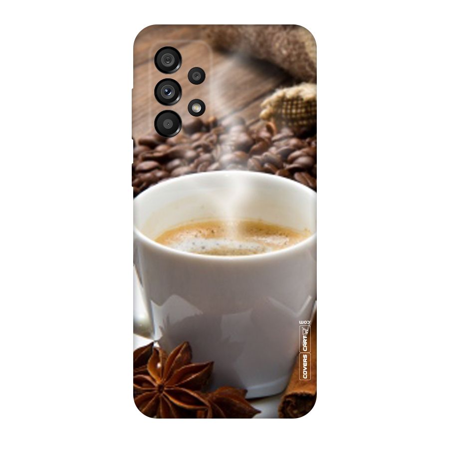 Classic Coffee Beans Original Polycarbonate Back Case for Galaxy A73 5G