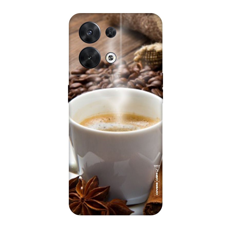 Classic Coffee Beans Original Polycarbonate Back Case for Oppo Reno8 5G