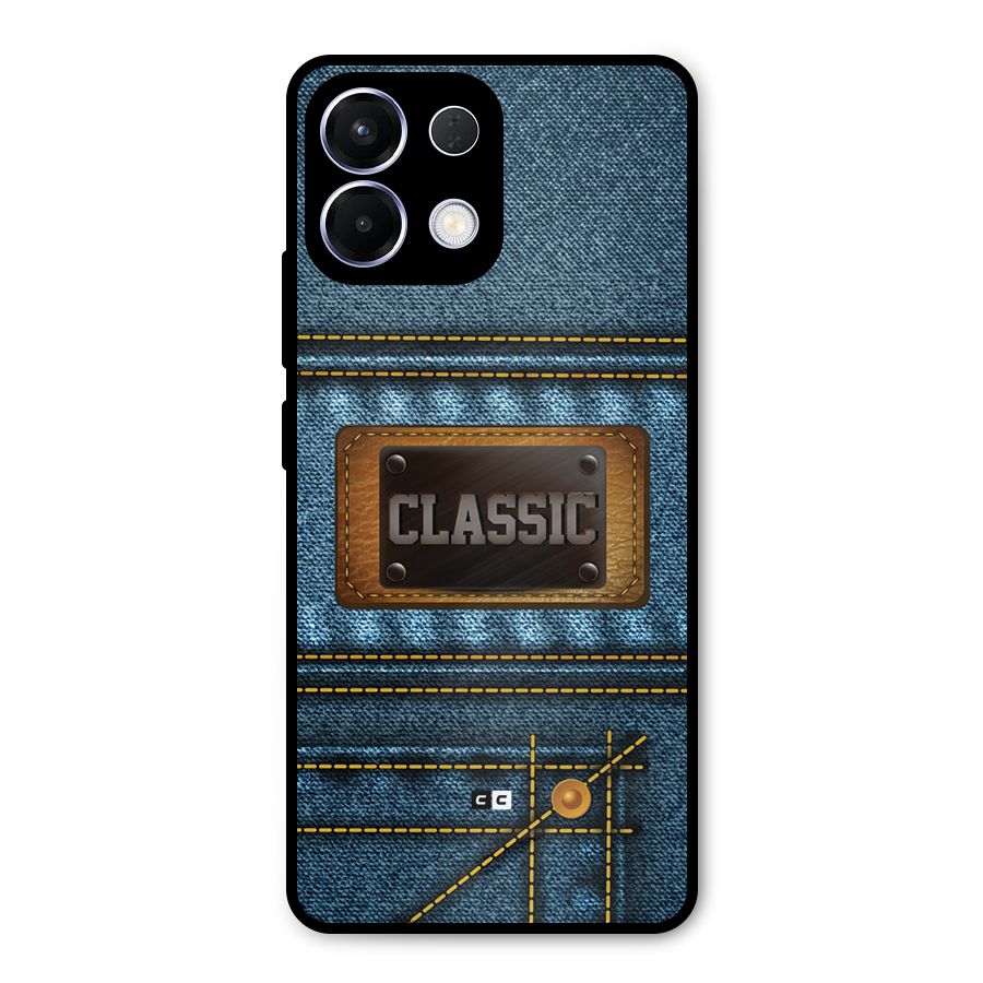 Classic Denim Metal Back Case for Oppo K13