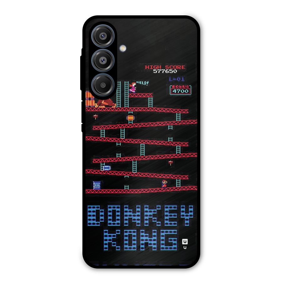 Classic Gorilla Game Metal Back Case for Galaxy A16 5G