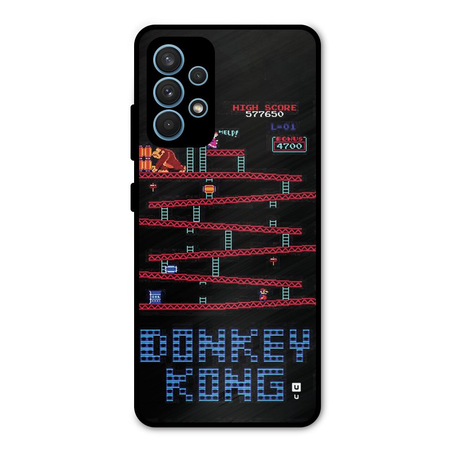 Classic Gorilla Game Metal Back Case for Galaxy A32