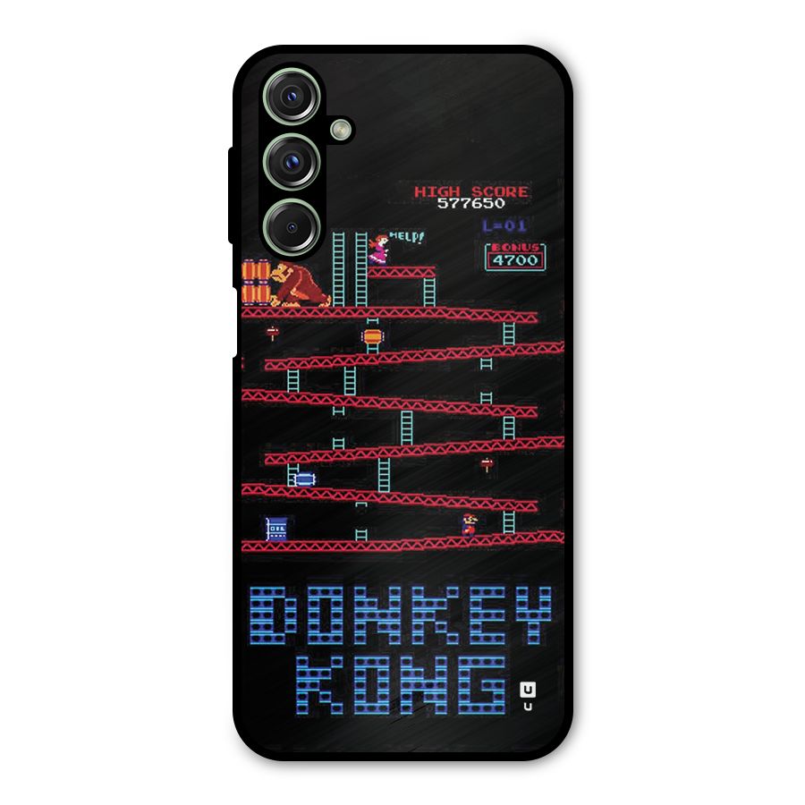 Classic Gorilla Game Metal Back Case for Galaxy F34