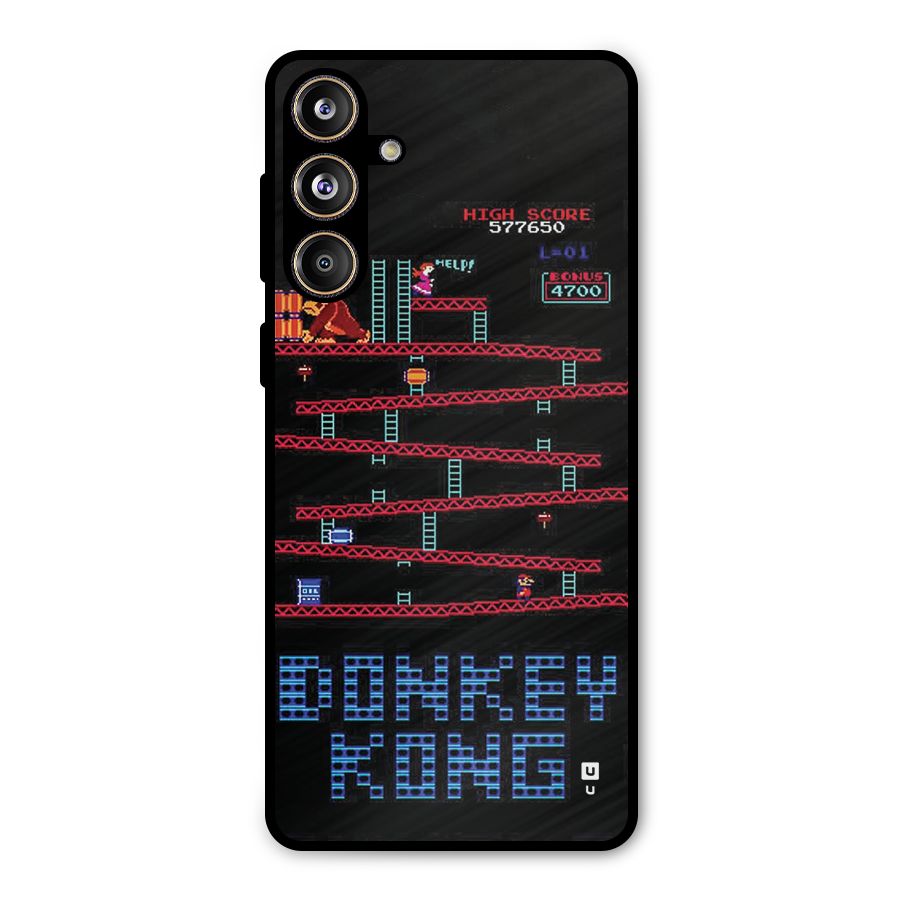 Classic Gorilla Game Metal Back Case for Galaxy F55