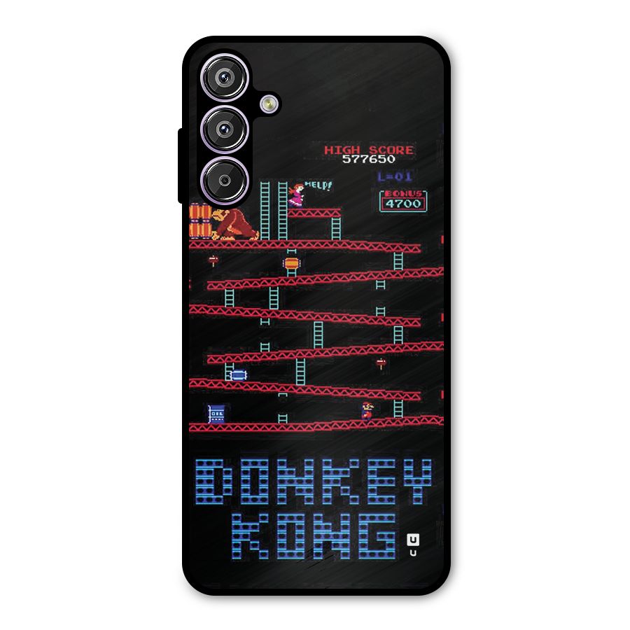 Classic Gorilla Game Metal Back Case for Galaxy M15