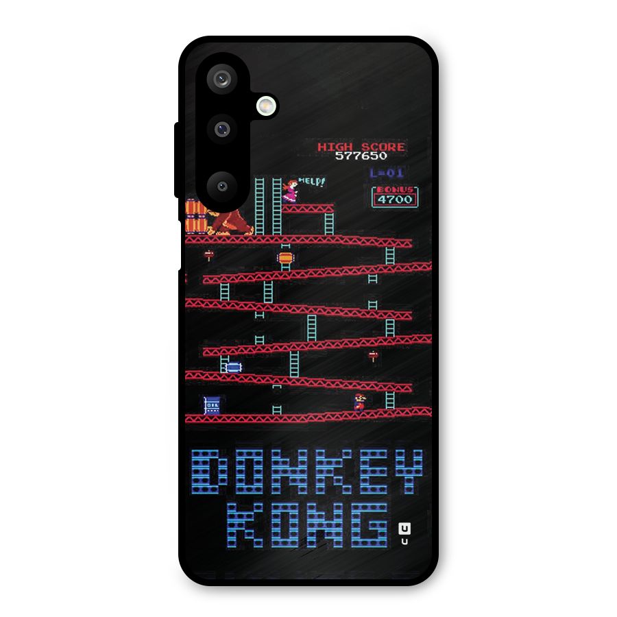 Classic Gorilla Game Metal Back Case for Galaxy M16