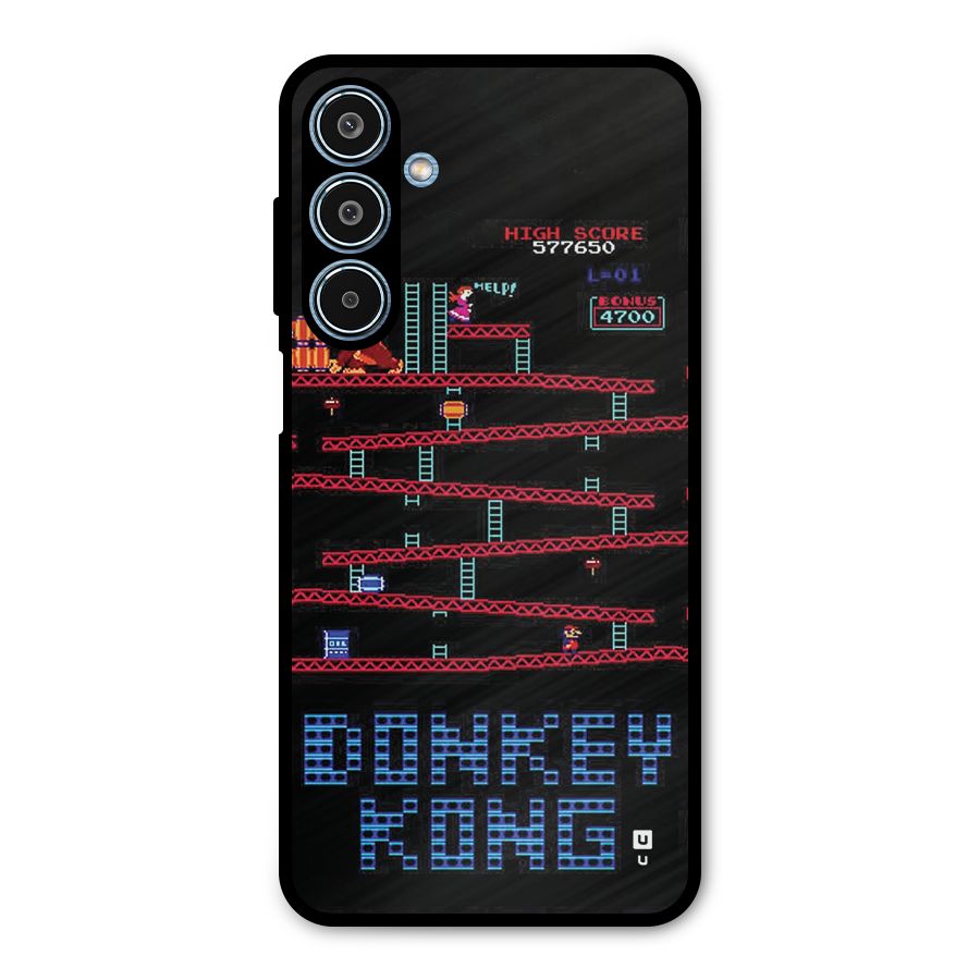 Classic Gorilla Game Metal Back Case for Galaxy M35